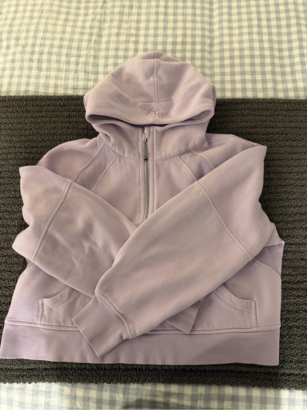 lululemon Scuba Oversized Half-Zip Hoodie  Lavender Zip-Up Hoodie